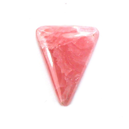 DVH Natural Rhodochrosite Cabochon Freeform Argentina 22x17x4mm (5679) - Picture 3 of 3