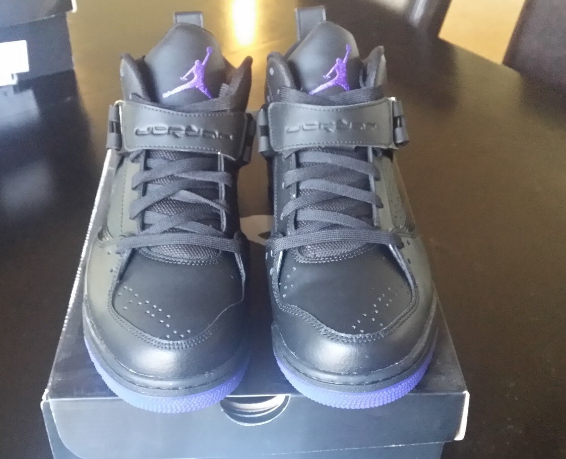 Size 8 - Jordan Flight 45 Premium Black for sale online | eBay