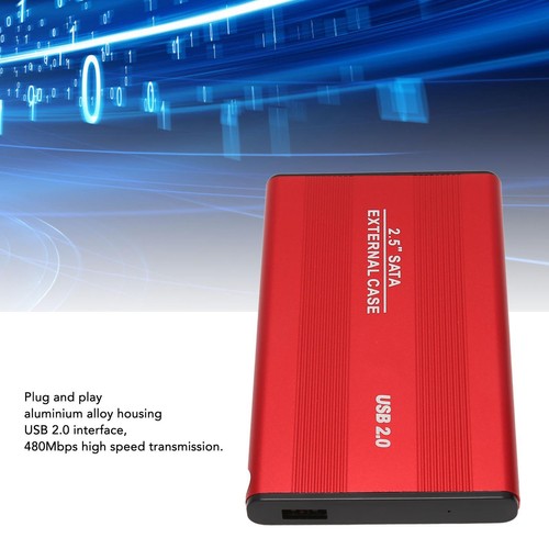 External Hard Drive 2.5 Inch Slim USB 2.0 High Speed Mobile Hard Disk For Co NDE - Afbeelding 3 van 83