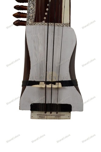 Musikinstrumente Tun Holz Kalavati Bogen Sarangi Profi Klassik Folk - Bild 5 von 16