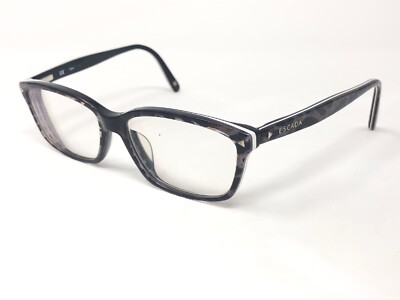 ESCADA VES297 COL.0AQ5 Eyeglasses Frame Italy 54-16-140 Leopard Print M758