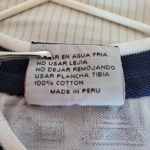 VTG Club ALIANZA LIMA 02' Walon #10 PERU Home Soccer Jersey 100 Year Anniv. RARE - Picture 7 of 18