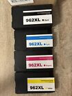 962Xl Ink Cartridges For Hp Printers Black, Cyan, Magenta, Yellow New-4 Pack