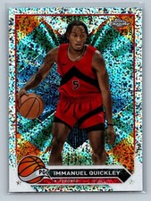 2023-24 Topps Chrome Basketball IImmanuel Quickley Speckle /299