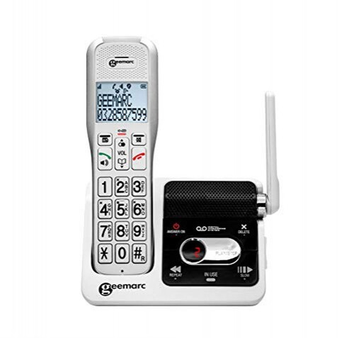 Geemarc AmpliDECT 595 ULE schnurloses verstärktes 50 dB Schwerhörigentelefon der - Zdjęcie 3 z 4