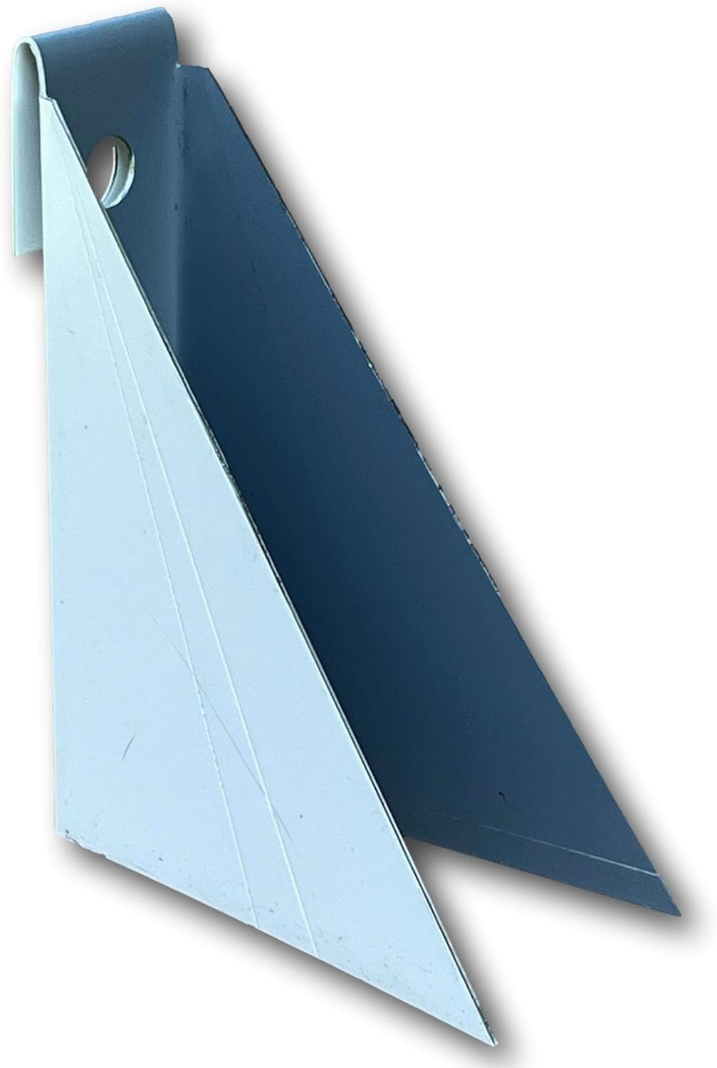 5 Inch (Large) White Gutter Wedge for Angled Fascia 5/1210/12 Pitch