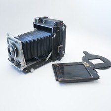 Graflex Crown Graphic 4x5 Camera w/ Kodak Ektar f:4.7 127mm Supermatic Shutter