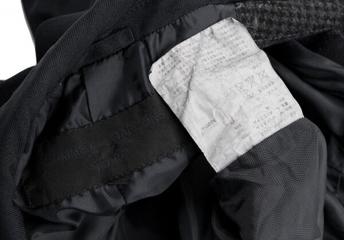COMME des GARCONS HOMME Knit Piping Dyed Poly Jacket Size XS(K-135424) - Picture 12 of 12