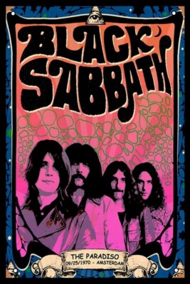 Black Sabbath The Paradiso Music Group  MAGNET