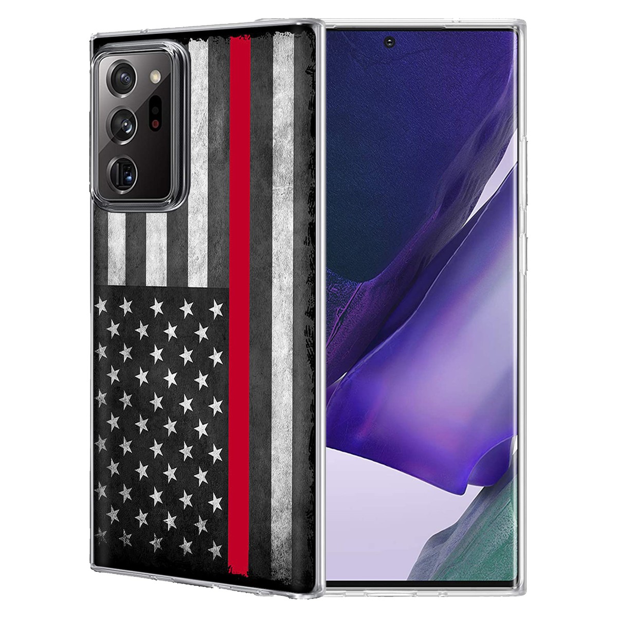 Slim Cover Case for Samsung Galaxy Note 20 Ultra 5G, Red Line | eBay