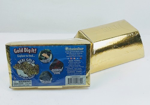 2 x Gold Dig It - Mystery Blindbox - Echtgold finden - 1 in 24 Boxen Chance NEU! - Bild 1 von 3