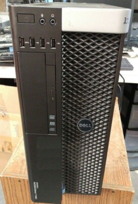 DELL PREC T3600 XEON E5-1620 3.6Ghz 32GB / 2.0TB HDD/  Video Card 635W M-TOWER