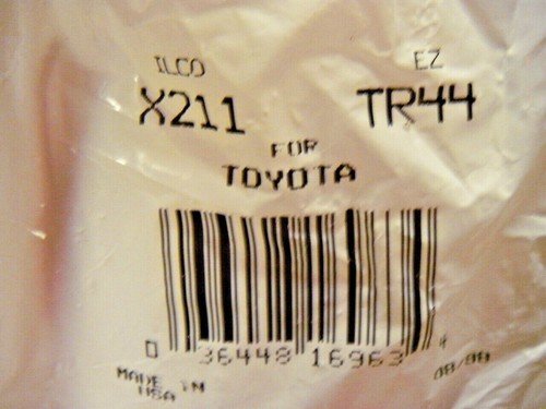 Toyota Ersatz ILCO X211 ungeschnittene Schlüssel Rohlinge KAR 86363, ILCO EZ TR44 - Bild 5 von 5