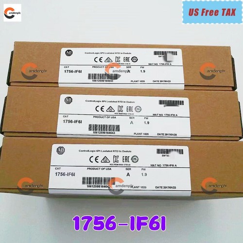 New Factory Allen-Bradley 1756-IF6I Controllogix Analog Isolated Input Module US
