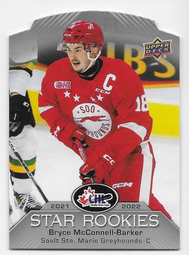 22/23 UPPER DECK CHL 2021-22 STAR ROOKIES Hockey (#CSR1-CSR50) U-Pick From List - Picture 16 of 51
