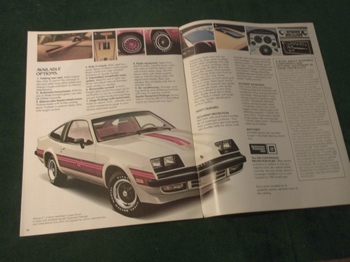 MINT 1980 CHEVY CHEVROLET MONZA DEALER SALES BROCHURE~#985 NOS - Picture 6 of 7