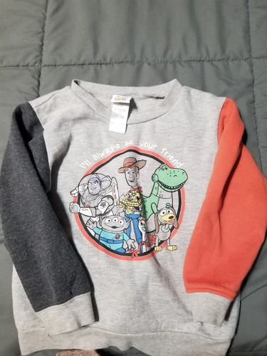 Toy Story Crewneck Sweatshirt Size 5T - Picture 2 of 5