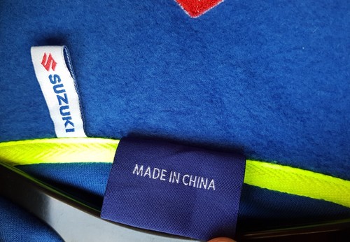 Suzuki ECSTAR GSX-RR Track Top Sweatshirt mit durchgehendem Reißverschluss - Bild 11 von 13