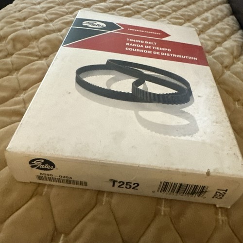 Engine Timing Belt-PowerGrip Premium OE Timing Belt Gates T252 - Picture 1 of 2