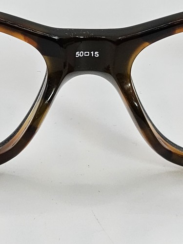 Levi's Eyeglasses LS-568 Black Amber Designer Demo Lens Black 50-15-138 NEW - Picture 9 of 13