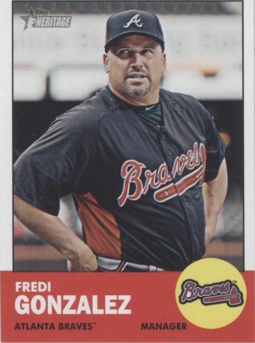 2012 Topps Heritage - Fredi Gonzalez #73 - 1 of 1