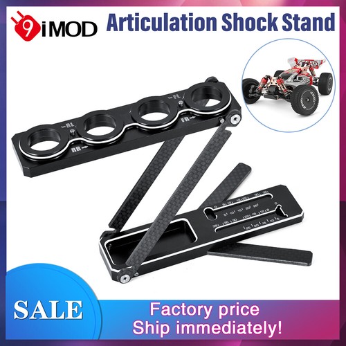 9IMOD RC Articulación Amortiguador Soporte Plegable Aluminio Herramienta para Coches 1/8 1/10 - Imagen 5 de 20