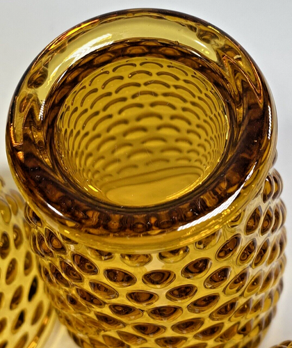 Southern Living Exclusively At Dillard's Amber Hobnail Gläser 4er Set - Bild 19 von 23