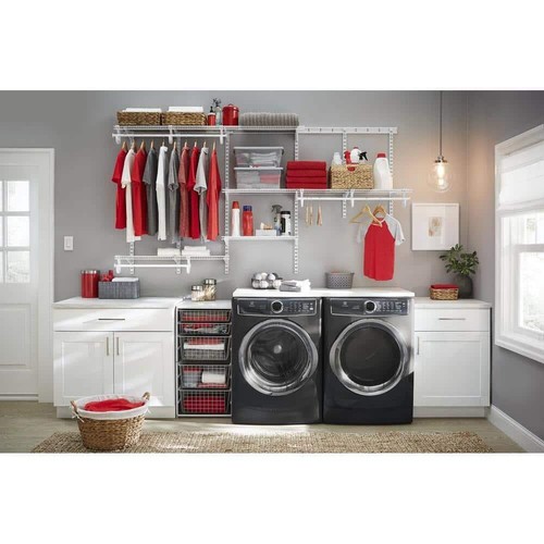 Closet Organizer Kit 5 ft. - 8 ft. Heavy Duty Adjustable Holds 90 lbs Custom Fit - Picture 5 of 8