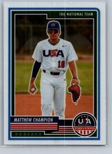 2023 Panini USA Baseball Stars & Stripes Matthew Champion #5