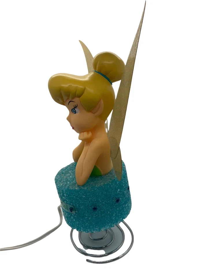 Lámpara de mesa de escritorio Disney Tinker Bell luz nocturna princesa hada niños Foto 2 de 3