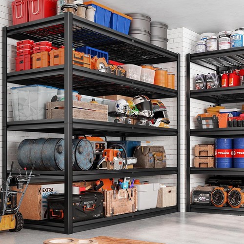 REIBII 78"H Garage Shelving 3000LBS Heavy Duty Garage Storage Shelves Adjustable - Picture 6 of 8