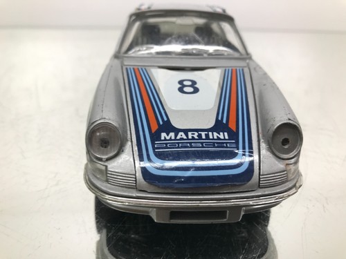 BBURAGO 0102 PORSCHE 911 CARRERA RS MARTINI #8 -SILVER 1:24- FAIR - 426 - Picture 2 of 7