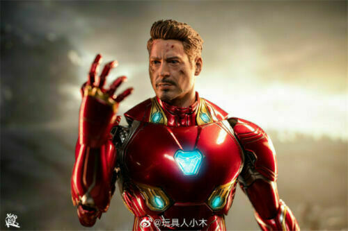1/6Top-005 Iron Man Tony Stark Injured Head Sculpt Avengers for 12'' Figure Body - Bild 3 von 7