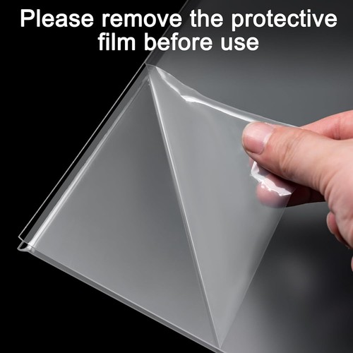 Acrylic Sign Holder 11 x 8.5 Inch 3 Pack - Clear Display Sign Stand for Store Si - Picture 5 of 6