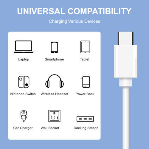 For OnePlus 12 8 Pro Nord N30 2 5G Type C Fast Wall Car Charger Cable Power Cord - Picture 5 of 35