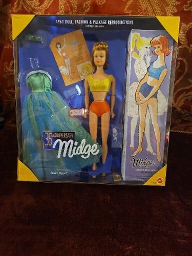Barbie Doll Midge 35Th Anniversary - Picture 16 of 16