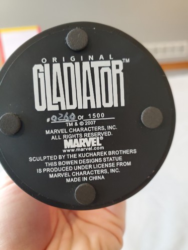 Gladiator Bust By Bowen Designs. Daredevil Foe - Picture 4 of 5