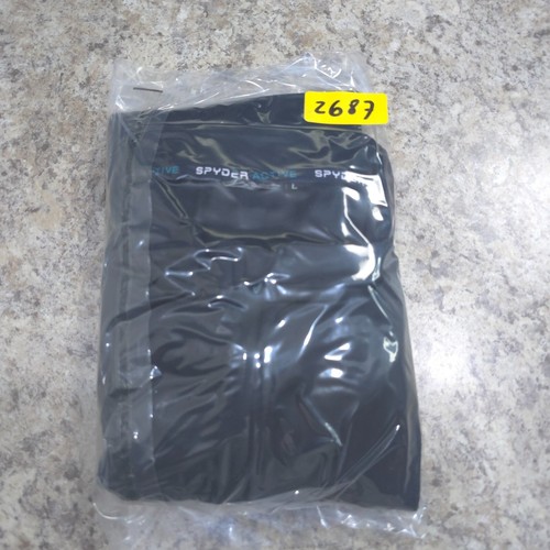 Spyder Pullover Oberteil Jacke Damen Large 1/4 Zip Langarm Daumenlöcher Navy L - Bild 15 von 15