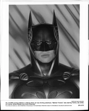 Batman Forever 1995 Val Kilmer portrait costume Original 8x10 Negative & Photo