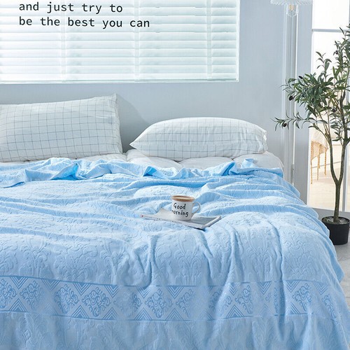 traditional craft towel blanket 100% cotton blanket multi-size Chinese bed cover - Picture 5 of 15