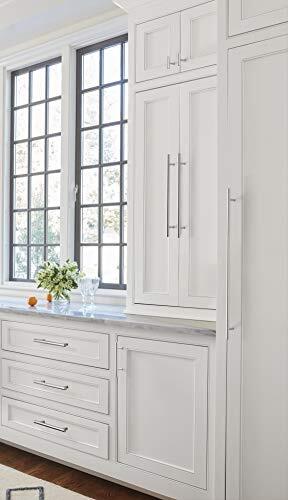 | Cabinet Pull | Polished Nickel | 3-3/4 inch 96 mm Center to Center | Bar Pu... - Picture 2 of 10
