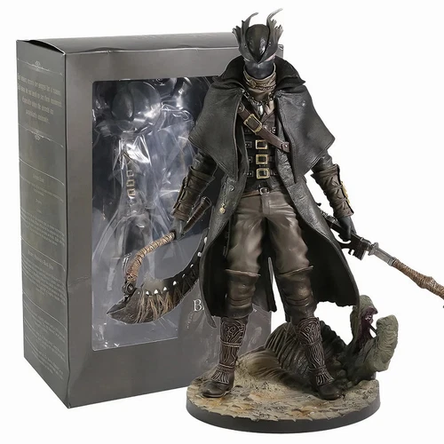 Bloodborne The Old Hunter Action Figure 11in Game-Style Statue 1/6 Scale