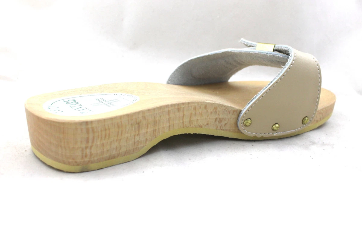 Dr scholl shop zoccoli legno