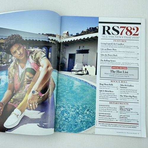 Rolling Stone Magazine Issue 782 January 2017 Rolling Stones Bob Dylan - Picture 5 of 6
