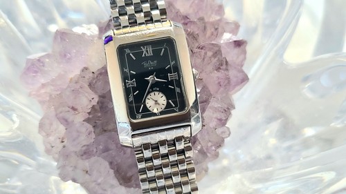 Paul Maret Black Dial Sub Dial 3Atm Silver-Tone Ladies wristwatch - Picture 5 of 9