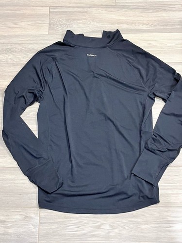 Paradox Merino Blend Mens Large DriRelease 1/4 Zip Pullover Base Layer Sweater - Picture 6 of 9