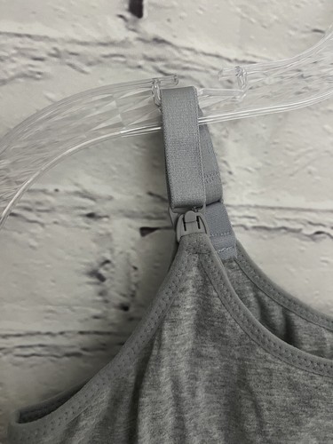 Lamaze Maternity & Nursing Cami Camisole Tank w/ Bra Adj Straps Size Large - Bild 3 von 8