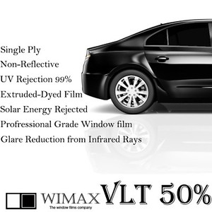 Uncut Roll Window Tint Film 5/% VLT 36/" In x 25/' Ft Feet Car Home Office Glass