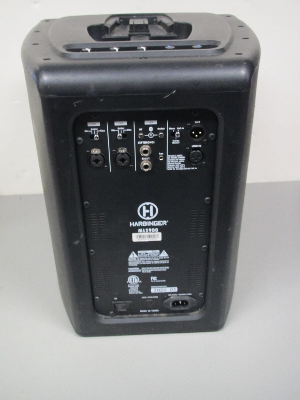 Harbinger MLS900 Active Personal Line Array Speaker Black, SUB ONLY