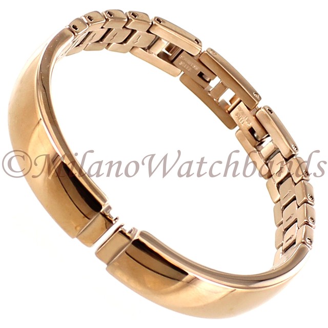 8mm Glam Rock High Quality Elegant Rose Gold Tone Ladies Watch Band Gbbg01sy For Sale Online
